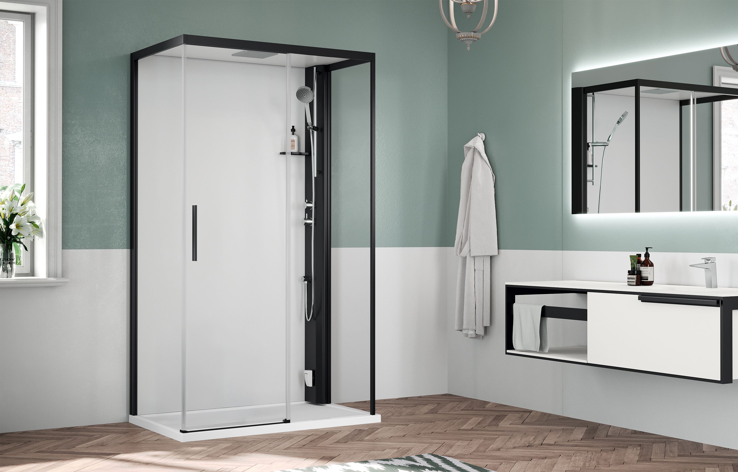 Cabine doccia - Glax 1 2P+2F