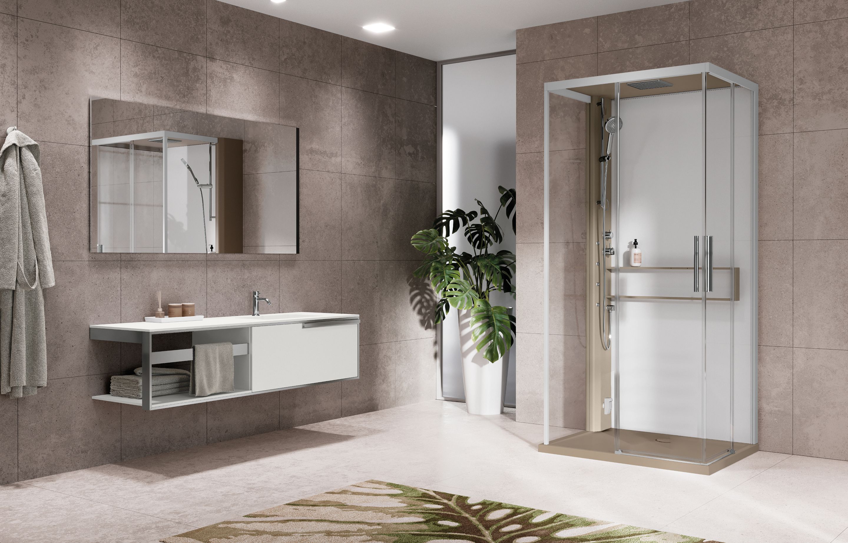 Cabine doccia - Glax 2 A+F