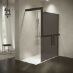 Docce walk-in - Kuadra H Frame fumé