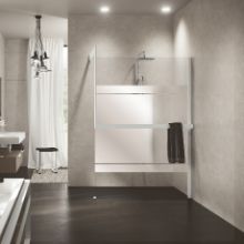 Docce walk-in - Kuadra H Frame Spy/Mirror