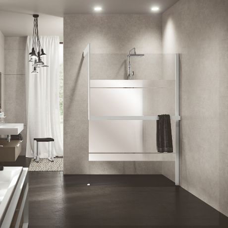 Docce walk-in - Kuadra H Frame Spy/Mirror