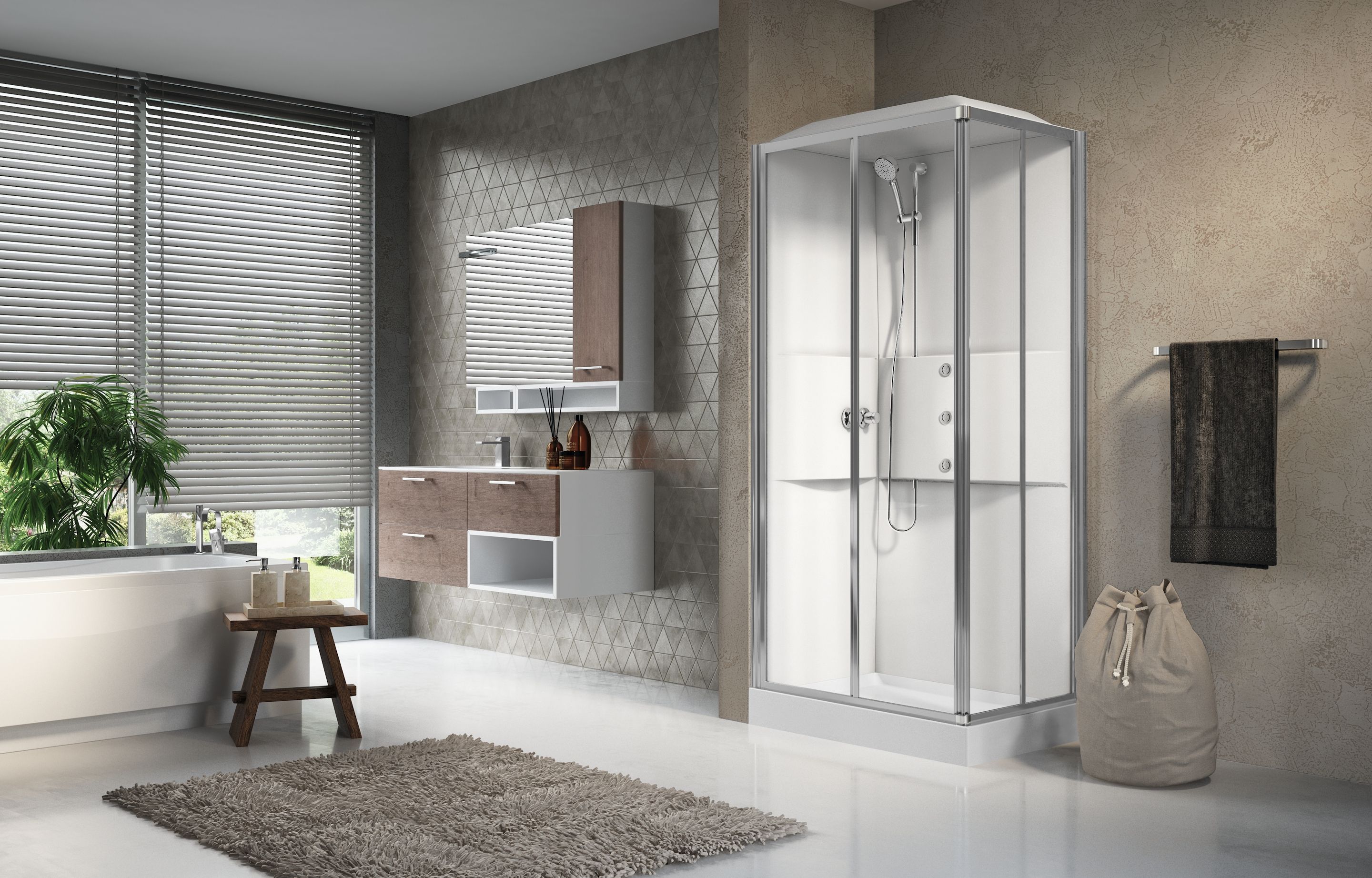 Cabine doccia - Media 2.0 A100X70
