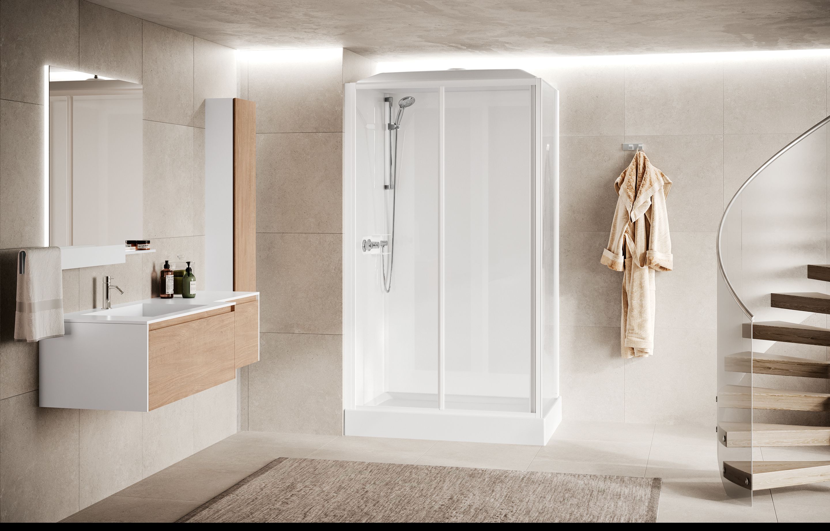 Cabine doccia - Media Glass 2P